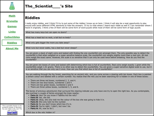 riddles screenshot