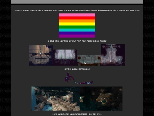 About/gender screenshot