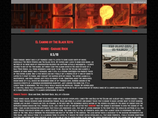 CDs and Vinyls/elcamino screenshot