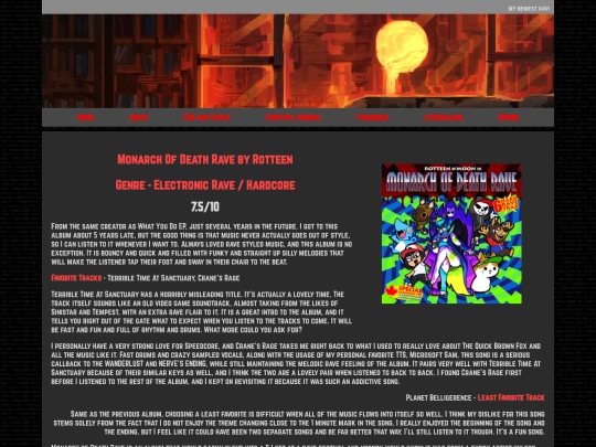 CDs and Vinyls/monarchofdeathrave screenshot
