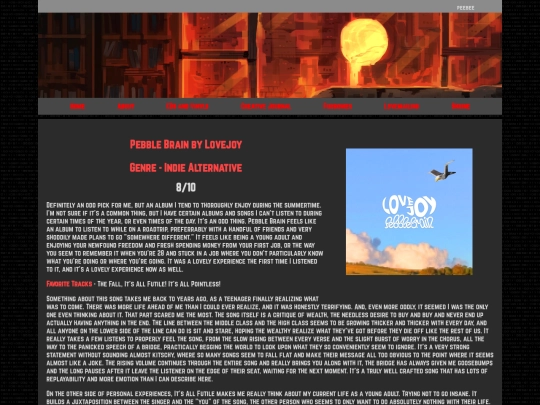 CDs and Vinyls/pebblebrain screenshot