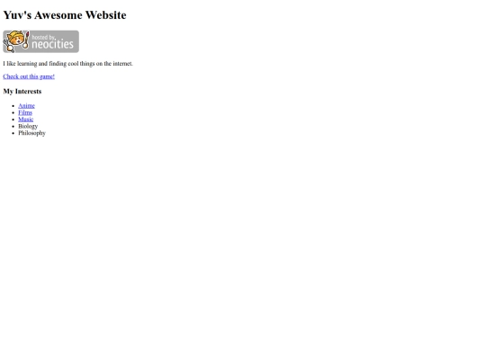 index screenshot