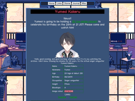 misc/vtuber/yumeoi screenshot