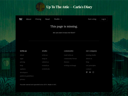 diary screenshot