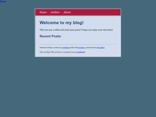 blog screenshot
