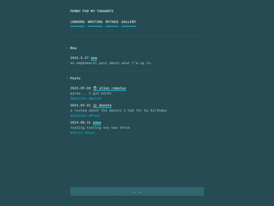 blog screenshot