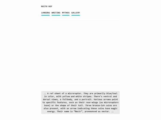 gallery/nectr_ref screenshot