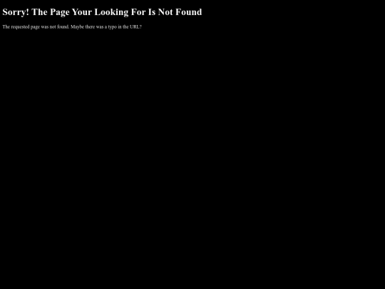 not_found screenshot