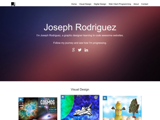 Portfolio screenshot