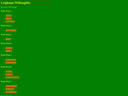 index screenshot