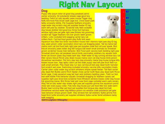 week7/rightnav screenshot