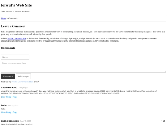 comments screenshot