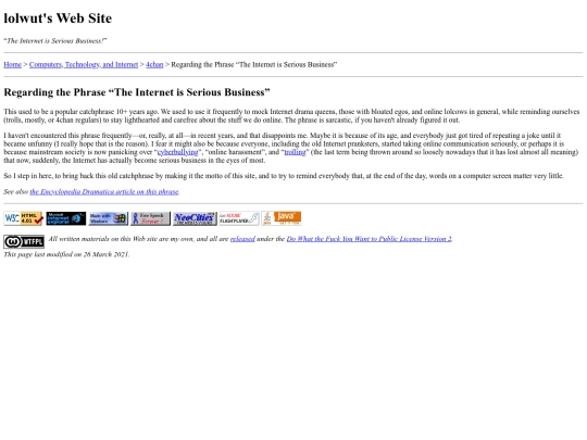 comp/4chan/serious-business screenshot