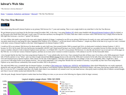 comp/microsoft/internet-explorer screenshot