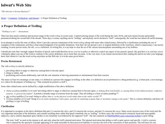 comp/trolling-definition screenshot
