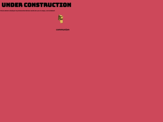 interactivefiction screenshot