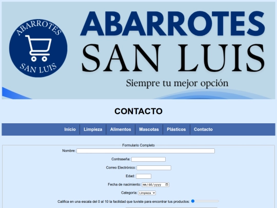 contacto screenshot
