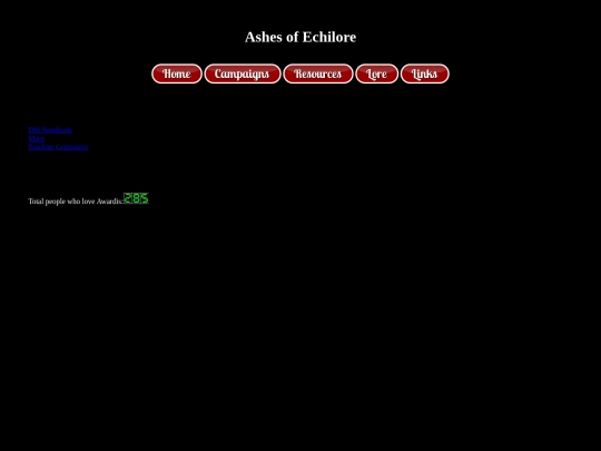 resources screenshot