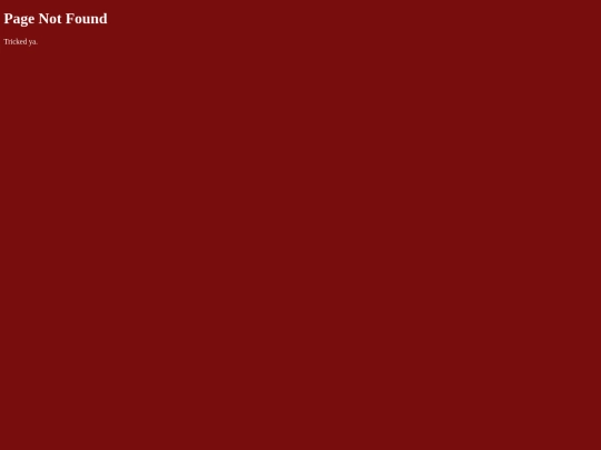 not_found screenshot