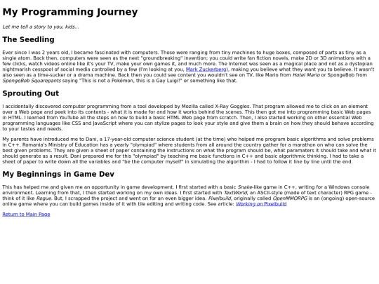 my-programming-journey screenshot