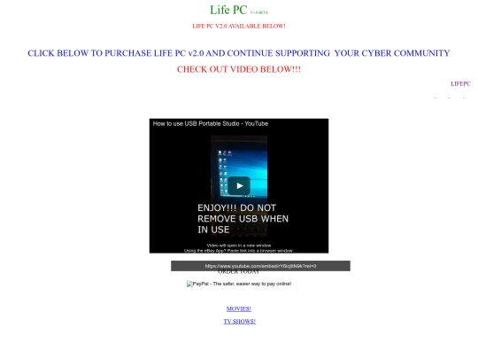 lifepcv.2 screenshot