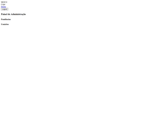 admin screenshot