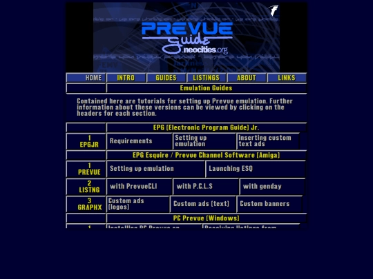 guides screenshot