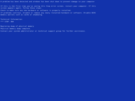 not_found screenshot