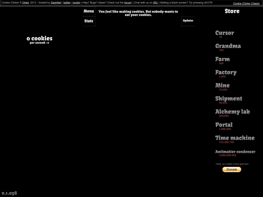 Games screenshot