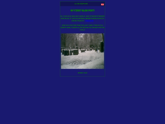 mainPage/neoblog-main screenshot