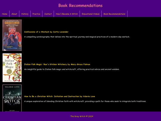bookreccomendations screenshot