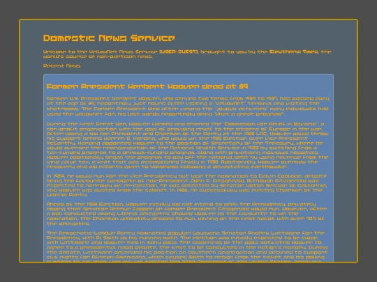 DomesticNews screenshot