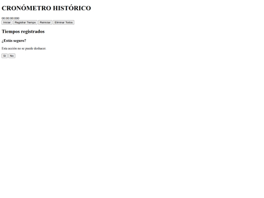 cronometro screenshot