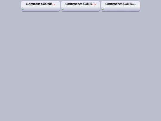 version/2.02/CommentZONE screenshot