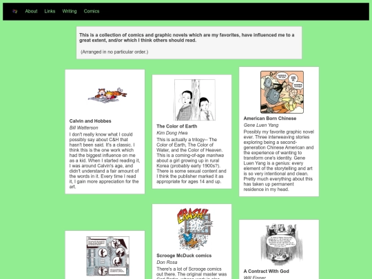 Comix screenshot
