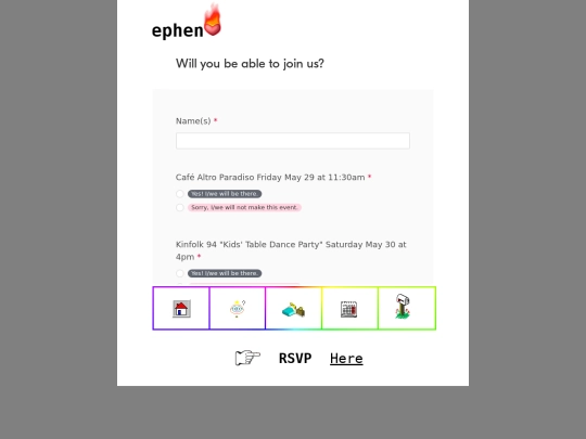 1/RSVP1 screenshot