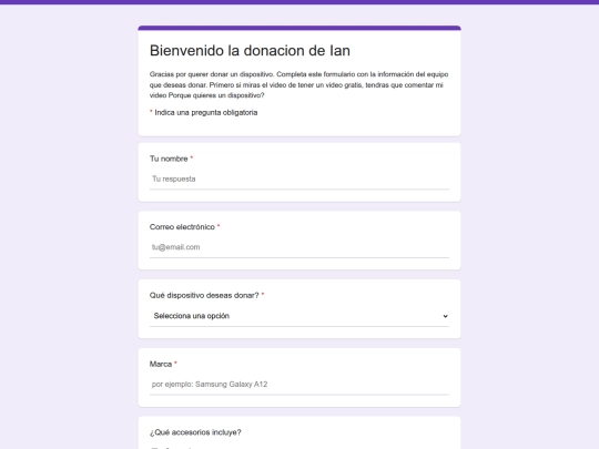 Donar screenshot