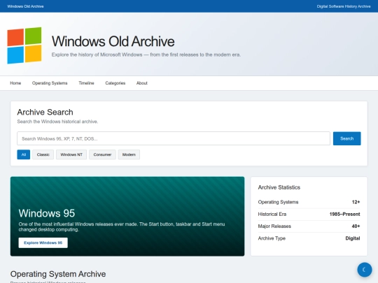 WindowsOldArchive screenshot