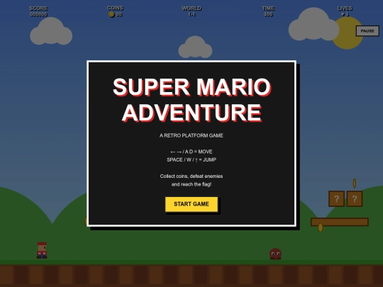 supermariobychatgpt screenshot