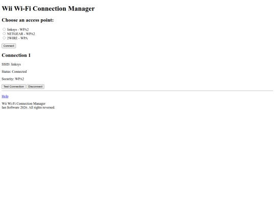 wii-wifi_connect_manager/Home screenshot