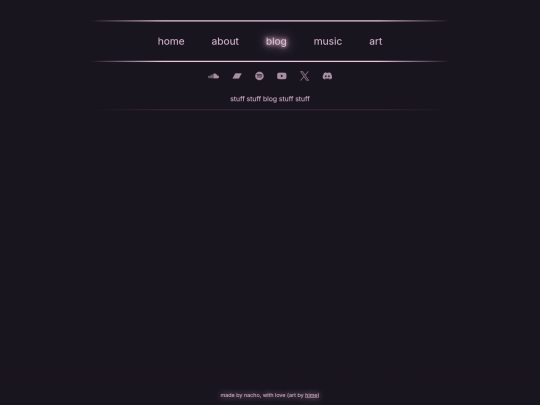 blog screenshot
