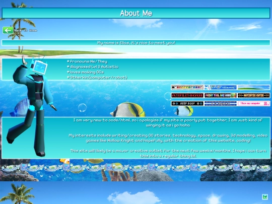 aboutme screenshot