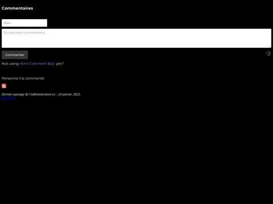commentaires screenshot
