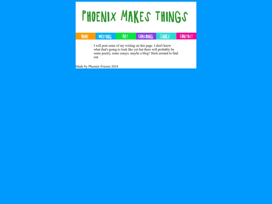 writing screenshot