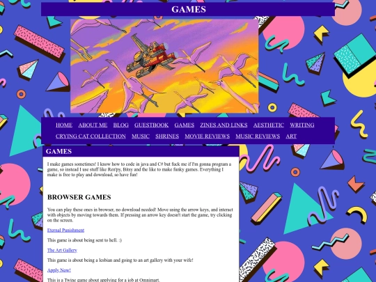 games screenshot