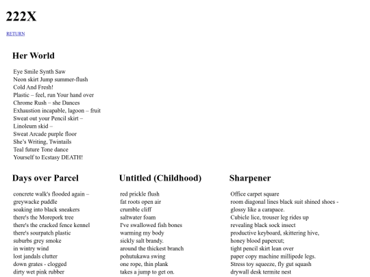 poems screenshot