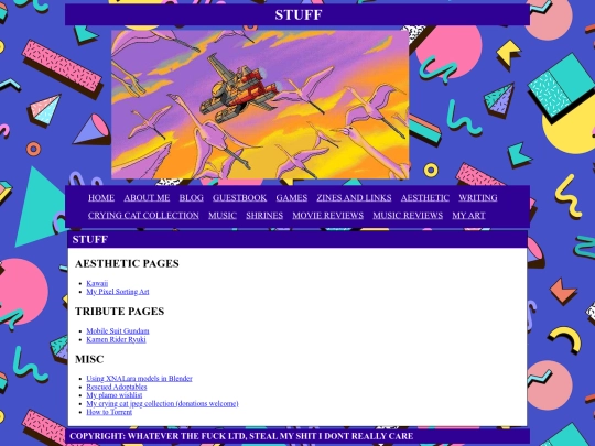 stuff screenshot