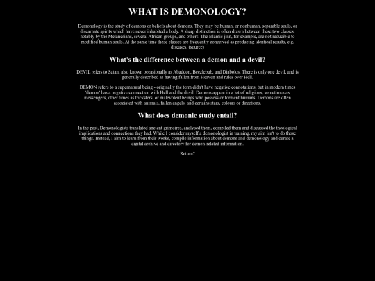 whatisdemonology screenshot