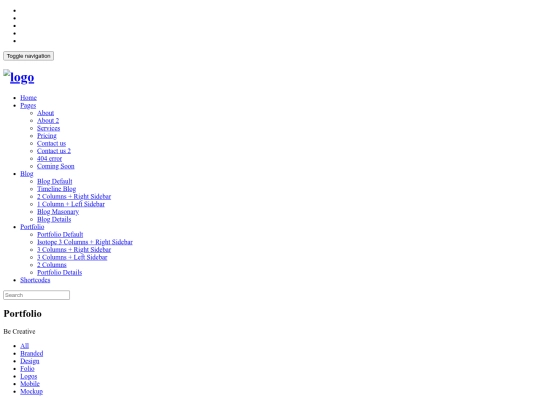 triangle/triangle/template/multicolor/portfoliofour screenshot