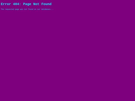 not_found screenshot